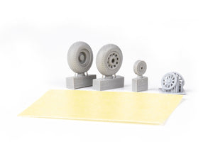 Roues Eduard 648988 P-51B / C à bande de roulement croisée EDUARD 1/48 – image 4