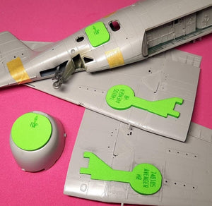 Bouchons de passage de roue Omask 748105 Avenger (pour Hobby Boss) 1/48 – imagen 2