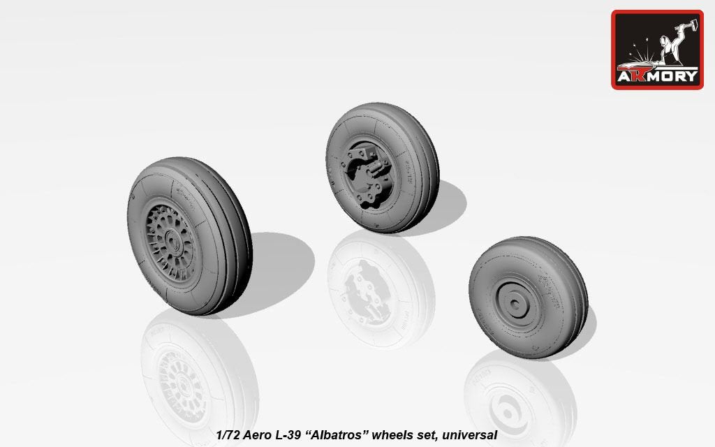 Roues Armory Models AW72026 AERO L-39 Albatros 1/72 – immagine 3