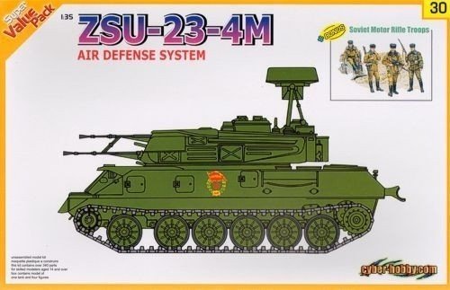 Cyber ​​​​Hobby 9130 ZSU-23-4M "Shilka" (1/35)