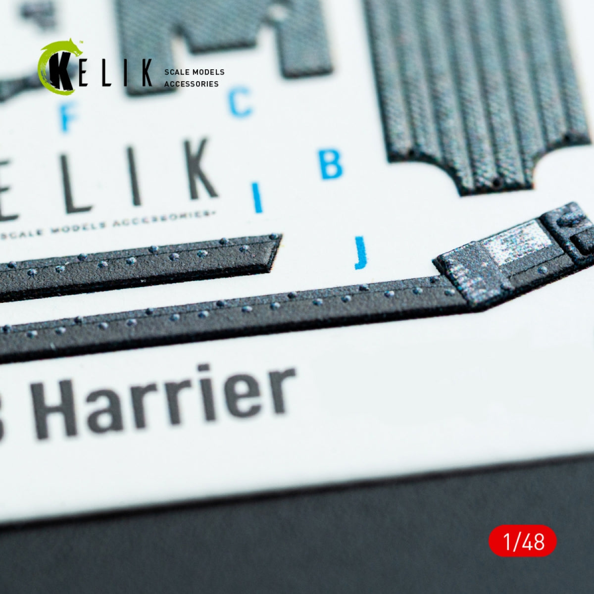 Kelik K48145 AV-8B Harrier - interior 3D decals for Hasegawa kit 1/48