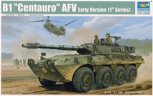 Trumpeter 01562 B1 Centauro AFV Early Verslon (1 Serles) 1/35