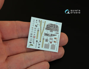 Intérieur monoplace imprimé en 3D et coloré pour maquette Quinta Studio QD48072 Il-2 (pour kit) 1/48 – image 4