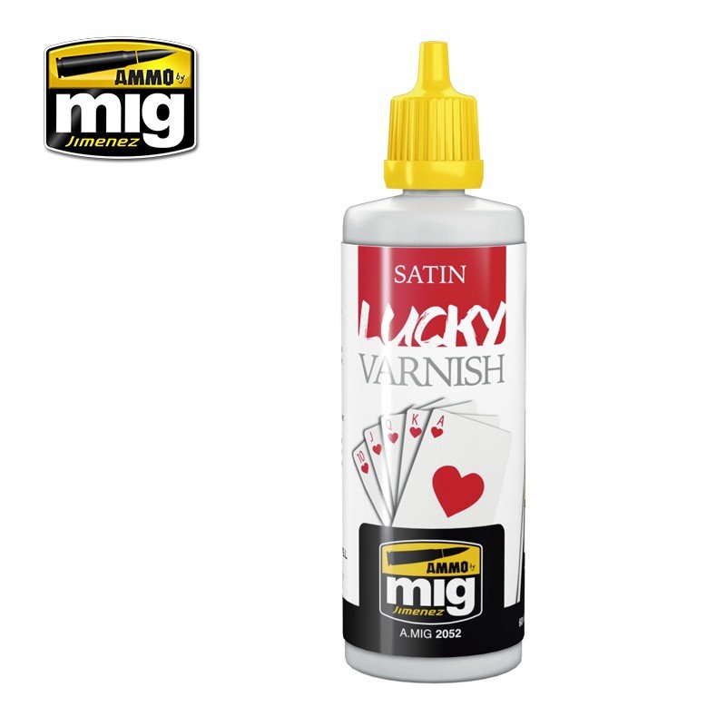 AMMO Mig 2052 VERNISSAGE SATINÉ LUCKY 60ml (vernis satiné)