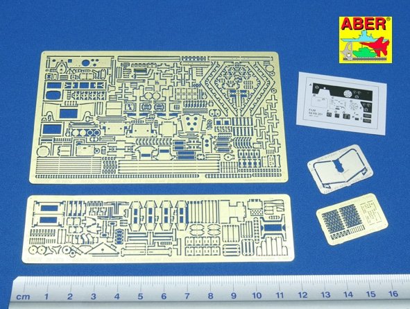 Aber 35167 Sd.Kfz.251/1 ausf.D partie 1 ensemble de base (DRA) (1/35) – Bild 2