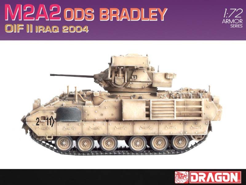 Dragon 7247 M2A2 Bradley ODS 2004 1/72 – Bild 6