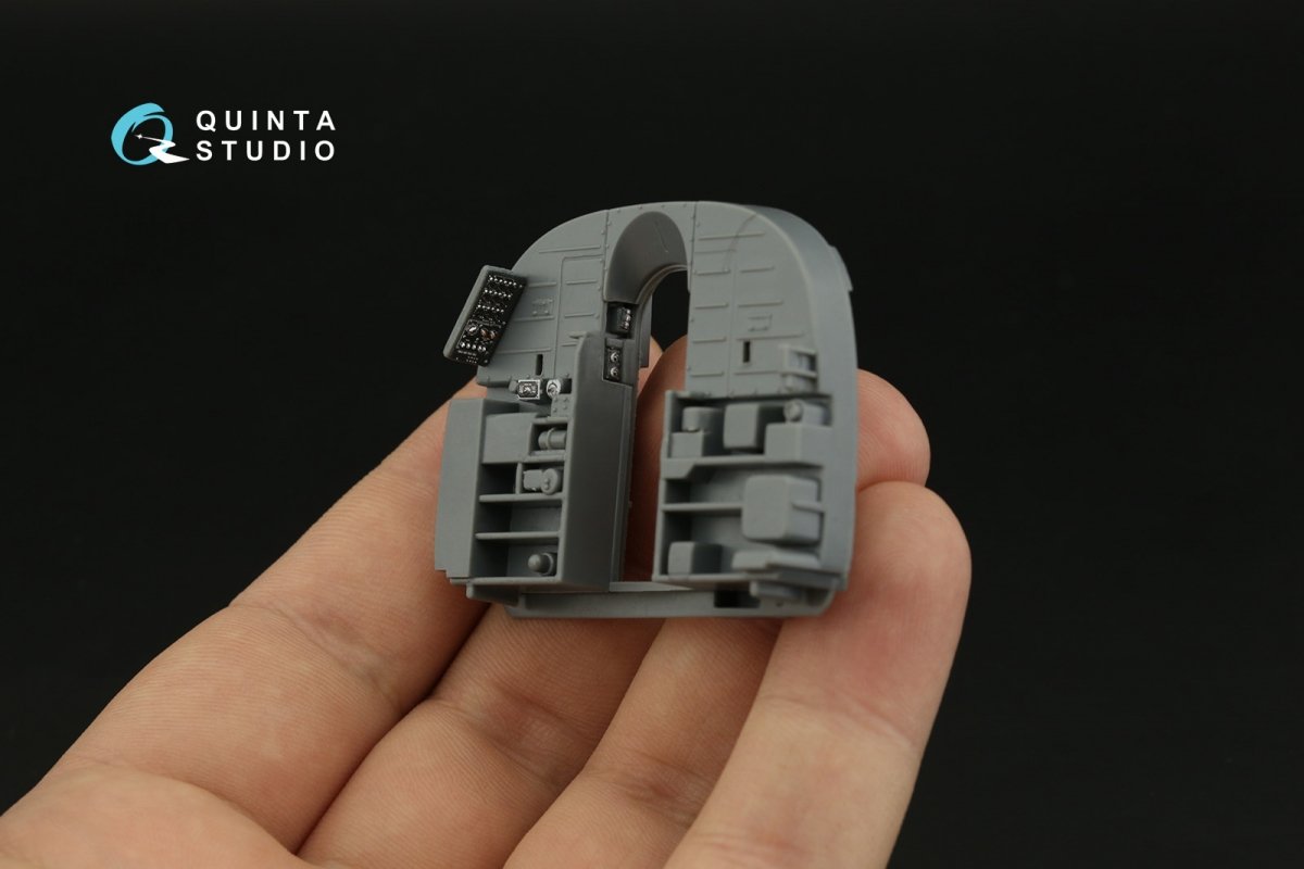 Intérieur imprimé en 3D et coloré sur papier décalcomanie Quinta Studio QD48381 Mi-17 (AMK) 1/48 – Bild 9