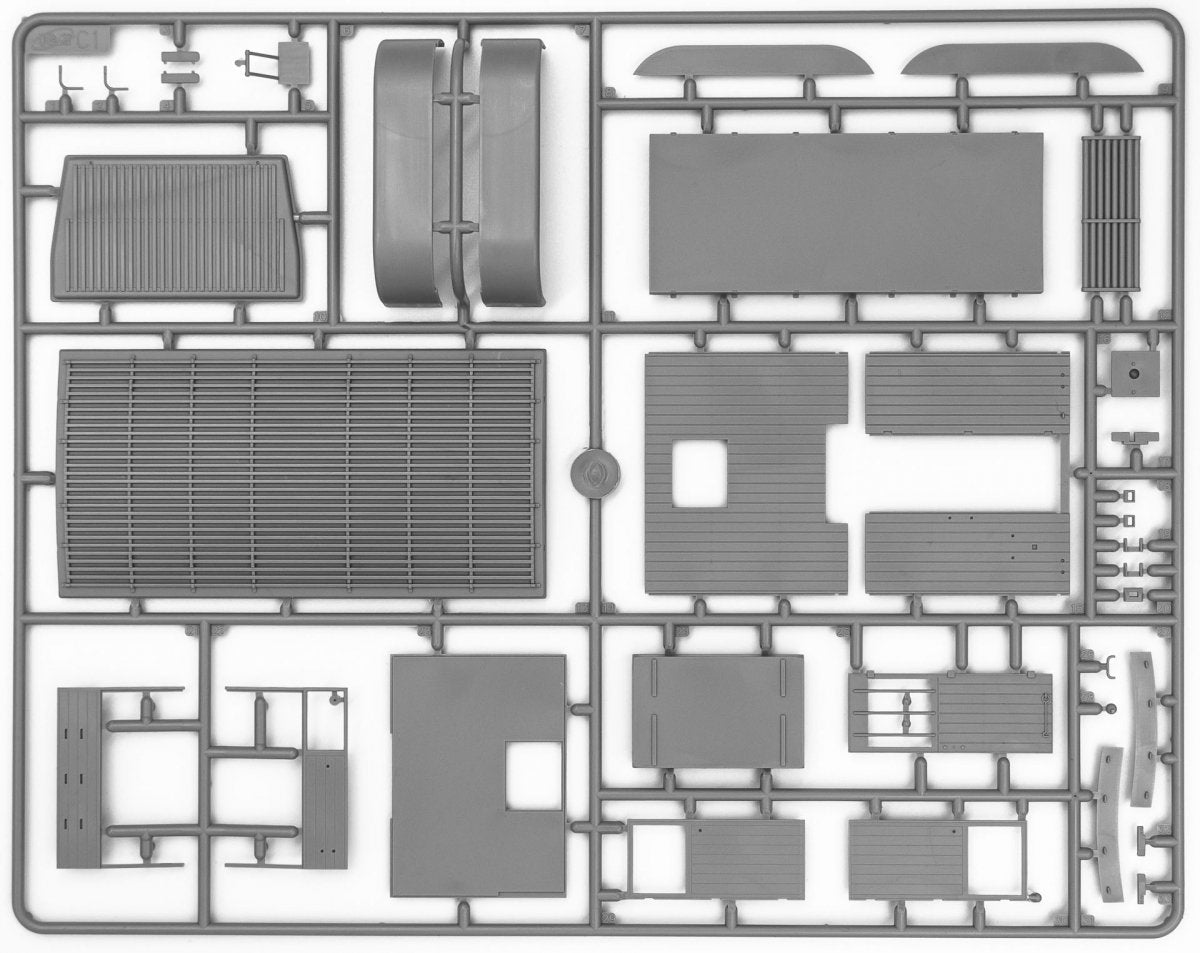 Camions radio ICM DS3509 Wehrmacht (Henschel 33D1 Kfz.72, Krupp L3H163 Kfz.72) 1/35 – imagen 2