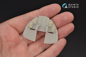 Intérieur imprimé en 3D et coloré sur papier décalcomanie Quinta Studio QD32059 Me-262A (pour maquette Trumpeter) 1/32 – immagine 8