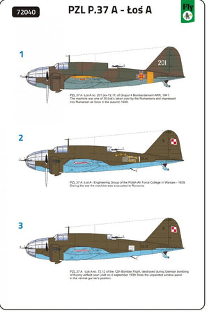 Fly 72040 PZL.37 A Moose A (1/72) – Bild 9