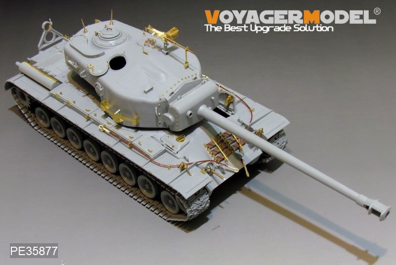 Maquette Voyager PE35877 Char super lourd américain T-29E1 de la Seconde Guerre mondiale pour HOBBY BOSS à l&amp;#39;échelle 1/35 – Bild 3