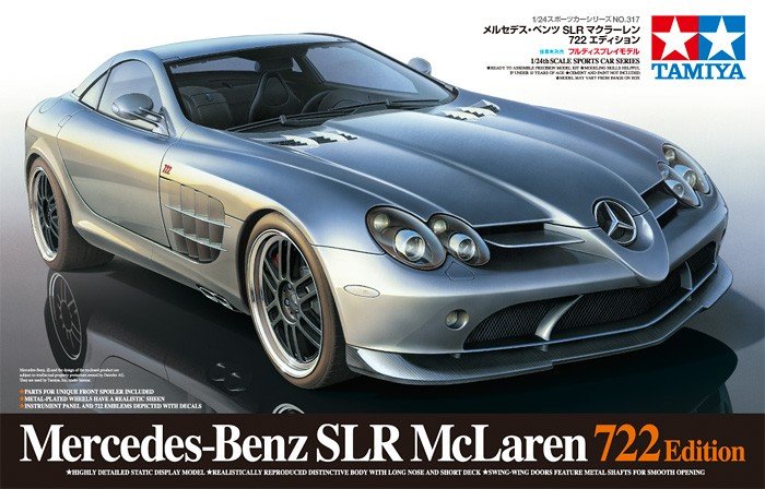 Tamiya 24317 Mercedes-Benz SLR McLaren 722 Edition 1/24