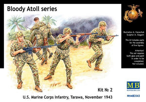 Master Box 3543 Infanterie du Corps des Marines des États-Unis, Tarawa novembre 1943 (1/35)