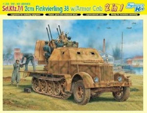 Dragon 6533 Sd.Kfz 7/1 2 cm Flakvierling 38 avec cabine blindée (1/35)