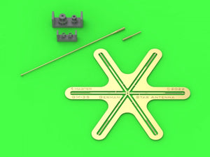 Antenne étoile allemande Master GM-35-045 de 1,8 m (pour chars de commandement) (1 pièce) 1/35 – image 2