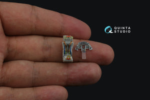 Intérieur imprimé en 3D et coloré sur papier décalcomanie Quinta Studio QD72100 F-104G (Hasegawa) 1/72 – image 11