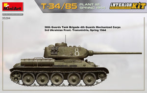 MiniArt 35294 T-34/85 USINE 112. PRINTEMPS 1944. KIT INTÉRIEUR 1/35  – image 4