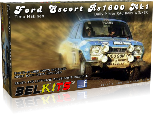 BelKits 006 Ford Escort RS1600 MKI 1/24