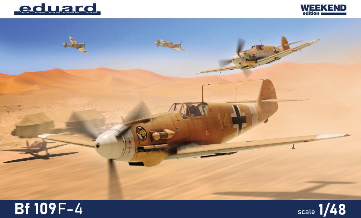 Eduard 84188 Bf 109F-4 Édition Week-end 1/48 – Bild 2