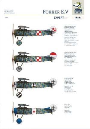 Arma Hobby 70012 Fokker EV Expert Set 1/72 – immagine 3