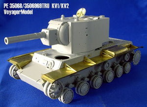 Mise à jour en photodécoupe du char KV1/KV2 Voyager Model PE35068 au 1/35