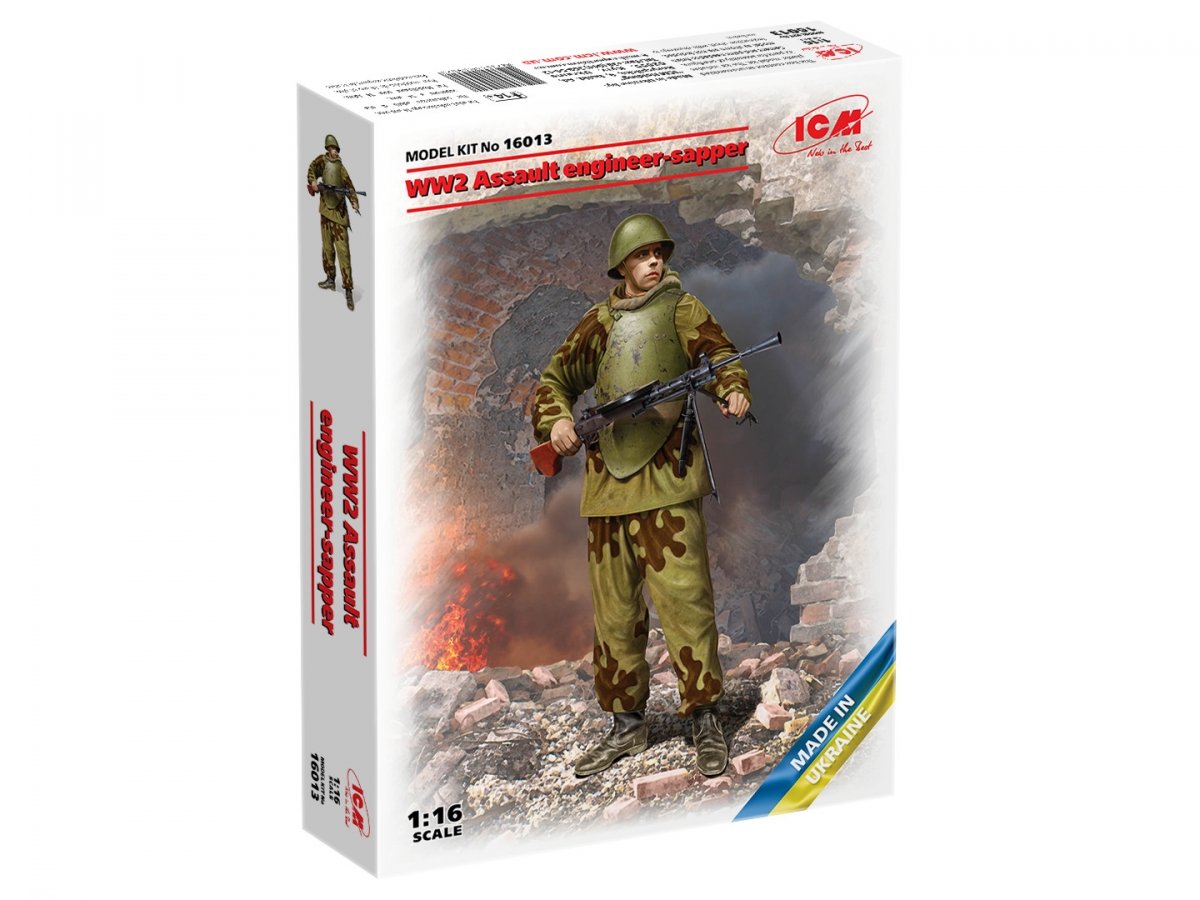 ICM 16013 Sapeur d&amp;#39;assaut de la Seconde Guerre mondiale 1/16 – image 2
