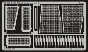Eduard 35595 maille Schurzen Pz. IV Ausf. J 1/35 Tamiya  – image 4