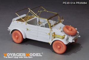 Kit de mise à niveau Voyager Model PE351314 pour Kubelwagen Type 82 (version troupes d&amp;#39;Afrique) de la Seconde Guerre mondiale, compatible avec le modèle MENG VS-015 au 1/35. – image 8
