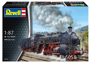 Revell 02167 Schnellzuglokomotive BR 18 505 avec annexe 2&amp;#39;3&amp;#39; T38 1/87 – imagen 2