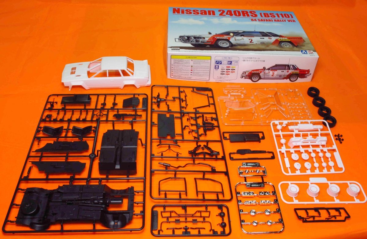 Beemax 24014 Nissan 240RS (BS110) &amp;#39;84 VERSION SAFARI RALLY (1/24) – image 3
