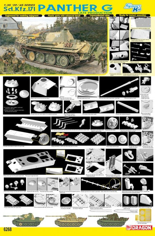 Dragon 6268 SD. Kfz. 171 Panthère Ausf. G En retard (1/35) – image 2