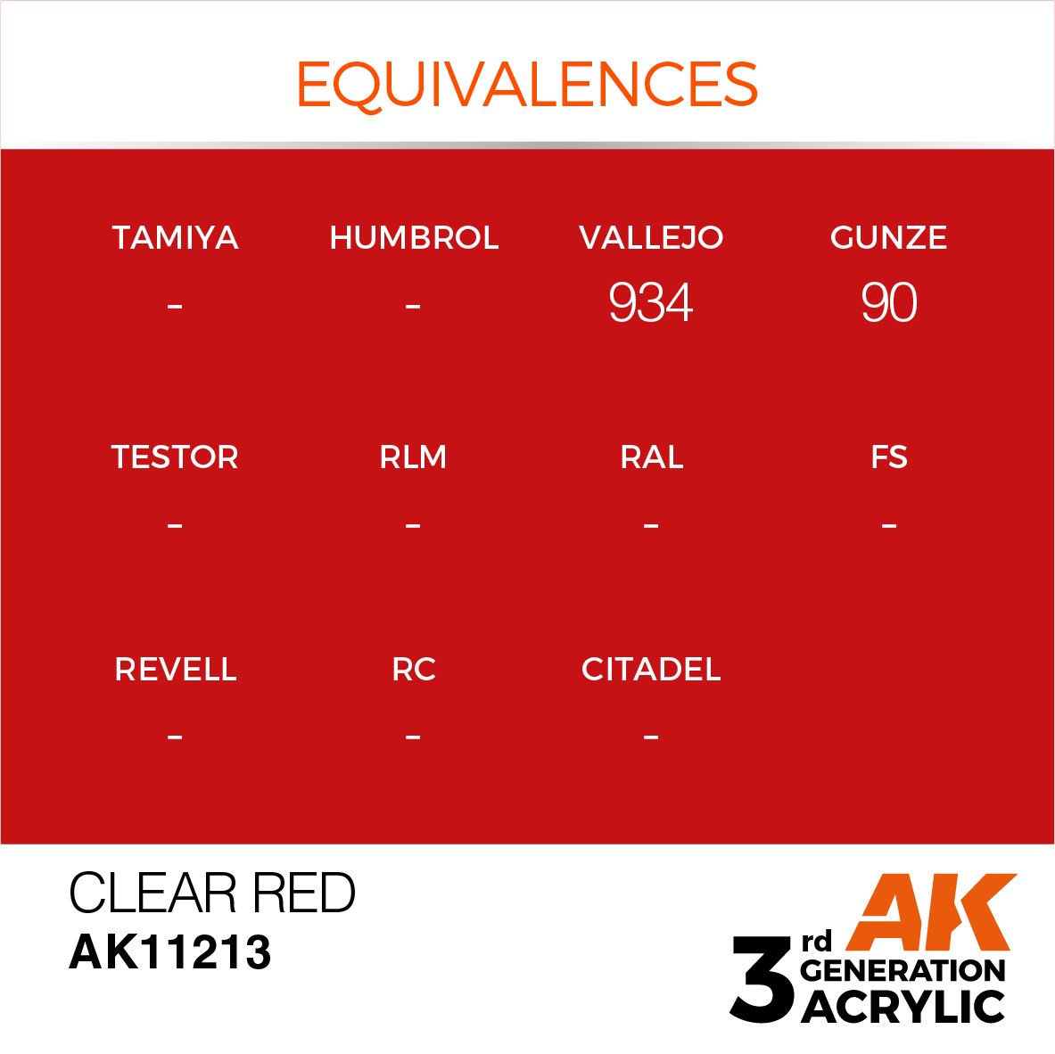 AK Interactive AK11213 ROUGE TRANSPARENT – STANDARD 17 ml  – image 2