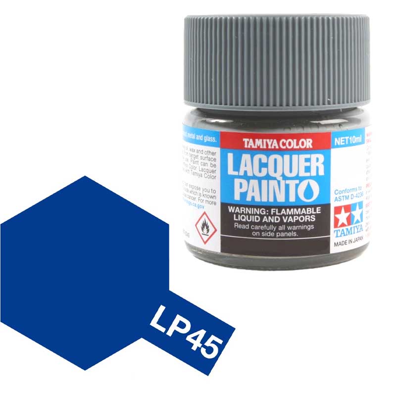 Tamiya 82145 LP-45 Racing bleu 10 ml