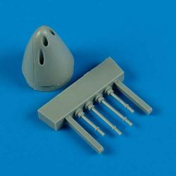 Quickboost QB72393 F9F-2 Panther nez correct avec canons 1/72