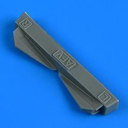 Récepteurs d&amp;#39;alerte radar Quickboost QB49117 F-5E/F/N (RF-5E) Tiger II AFV Club 1/48