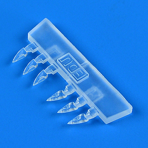 Feux de position transparents Quickboost QB49095 Bf 109K (avec ampoule) Eduard 1/48