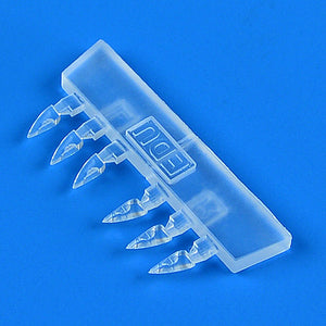Feux de position transparents Quickboost QB49095 Bf 109K (avec ampoule) Eduard 1/48