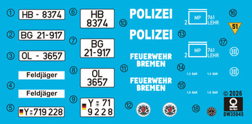 Das Werk DW35045 Kurierwagen Typ 181 Bluelight Version 1/35 – zdjęcie 8