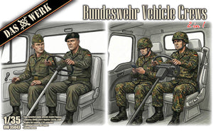 Das Werk DW35043 Bundeswehr Vehicle Crews (4-figures) 2 in 1 1/35