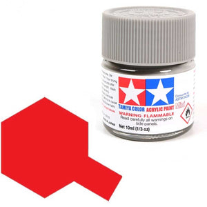 Peinture acrylique rouge Tamiya X7 (81507) 10 ml