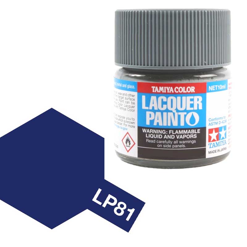 TAMIYA 82181 LP-81 Bleu de mélange 10 ml