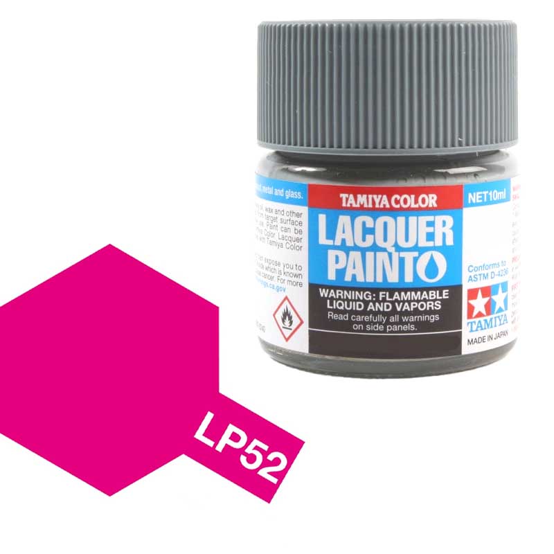 Tamiya 82152 LP-52 Rouge transparent 10 ml
