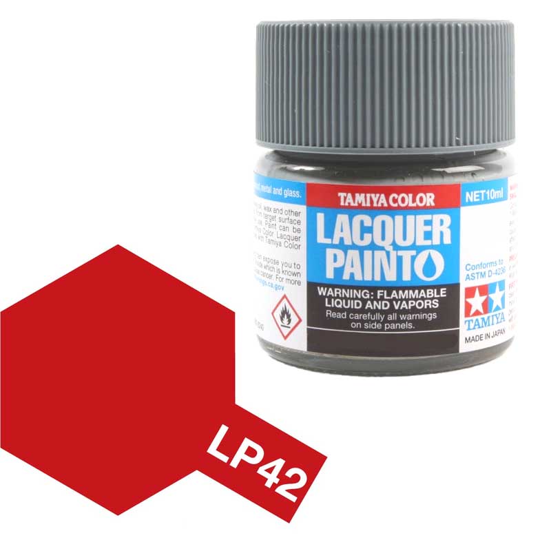 Tamiya 82142 LP-42 Rouge mica 10 ml