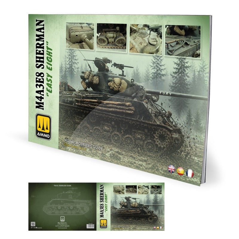 Ammo of Mig 6326 M4A3E8 SHERMAN &amp;quot;EASY EIGHT&amp;quot; - VISUAL MODELERS GUIDE (English / Castellano / Français)
