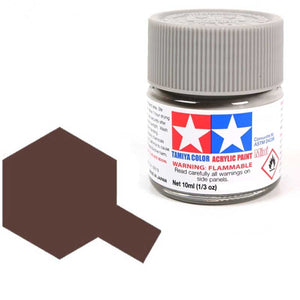 Peinture acrylique Tamiya XF10 Brun mat (81710) 10 ml