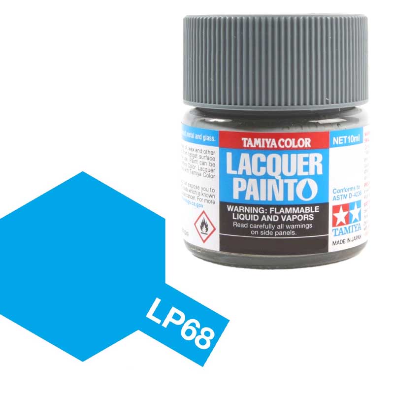 Peinture laquée TAMIYA 82168 LP-68 Bleu clair 10 ml