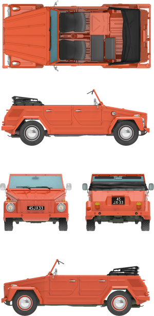 Das Werk DW35044 Kurierwagen Typ 181 Standard Version 1/35 – Bild 5