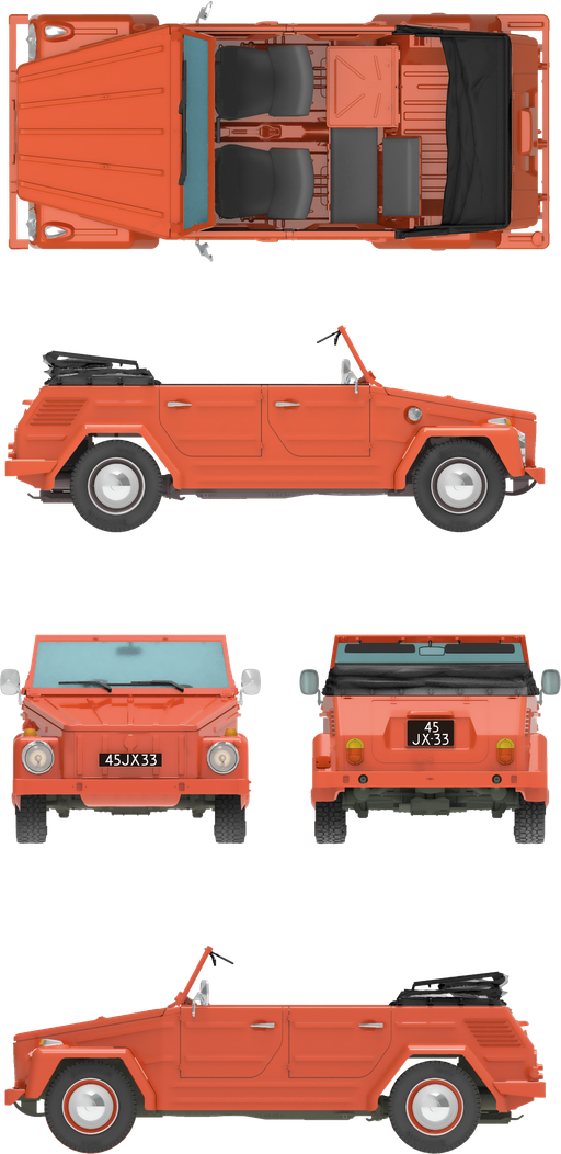 Das Werk DW35044 Kurierwagen Typ 181 Standard Version 1/35 – Bild 5