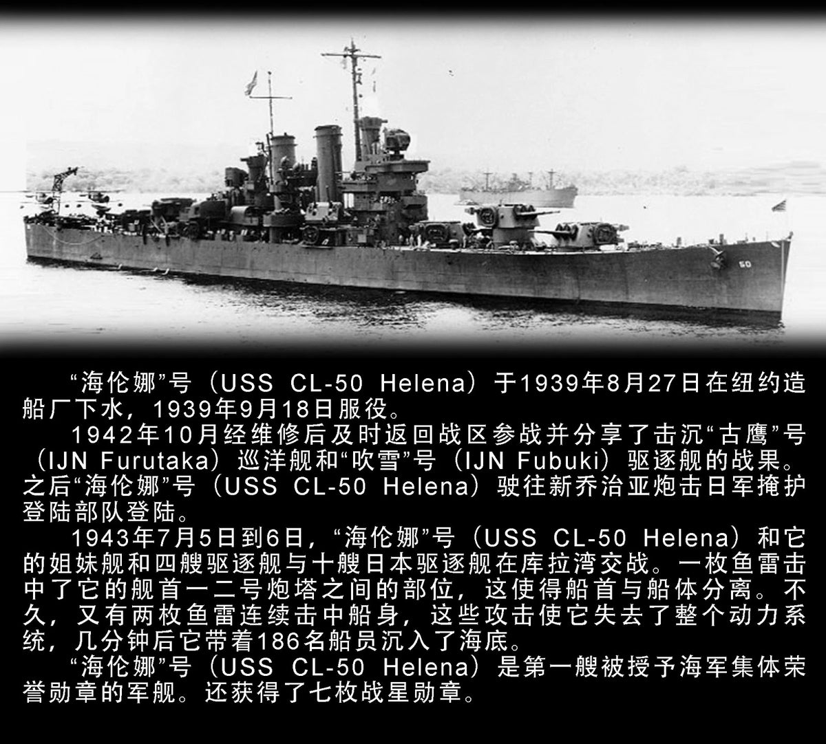 Vee Hobby V57019 USS Helena CL-50 - Standard Edition 1/700 – Bild 5