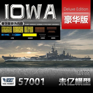 Vee Hobby E57001 USS IOWA BB-61 1944 - Deluxe Edition 1/700